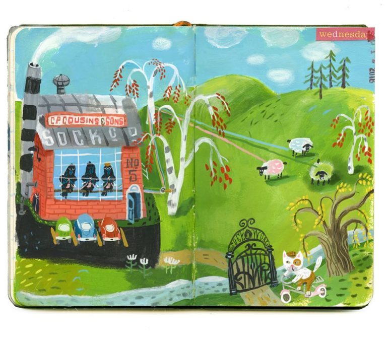 The Stinky Sock Factory Moleskin